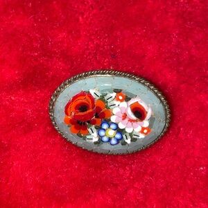 Vintage Micro Mosaic Booch